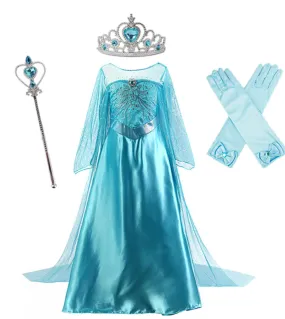 Fancy Girl Dress Bambini Costume Cosplay 4 6 8 10t Bambini Evening Party Disguise Vestido Ragazze Paillettes Fiore Compleanno Lo