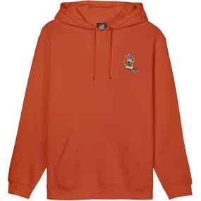 Felpe con cappuccio Uomo Santa Cruz - Bone Hand Cruz Hood - Marrone