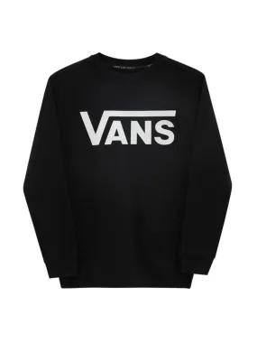 Felpe senza cappuccio Ragazzo Vans - Bambino By Vans Classic Crew Boys (Kids) - Nero