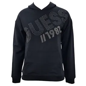 Guess Felpa con cappuccio in misto cotone bambina