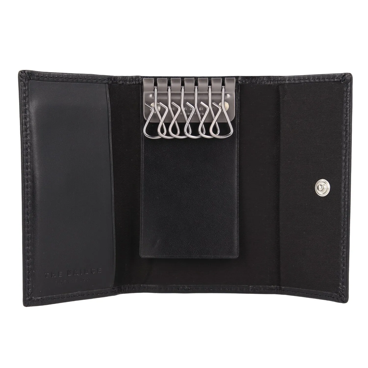 The Bridge Story Uomo Portachiavi in pelle 11 cm